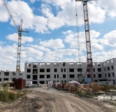 Ход строительства дома 3.1 в ЖК Кантри -