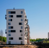 Ход строительства дома 13 в ЖК Курортный Квартал -