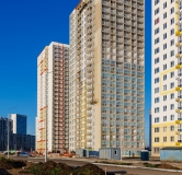 Ход строительства дома литер 10 в ЖК Novaland -