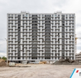 Ход строительства дома 2, секции 1-6 в ЖК Parkolovo -