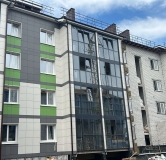 Ход строительства дома 3 в ЖК Бюрили -