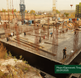 Ход строительства дома № 1.5 в ЖК Плодово-Ягодный -