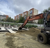 Ход строительства дома 28 в ЖК Астра -