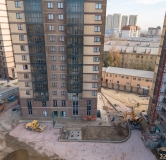 Ход строительства дома № 3 в ЖК Уютные дома на Взлётке -