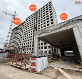Ход строительства дома 36 в ЖК Авиатор (Авиатоr) -