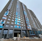 Ход строительства дома 1.1 в ЖК Небосклоны -