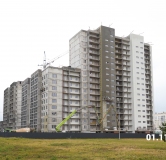 Ход строительства дома 47-01 в ЖК Время -