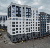 Ход строительства дома 10 к1.2 (ГП-5) в ЖК Акватория	 -