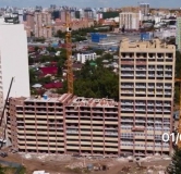 Ход строительства дома литер 1 в ЖК Эльбрус -