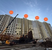 Ход строительства дома 31 в ЖК Авиатоr -