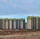 Ход строительства дома 7 в ЖК Шишкин -