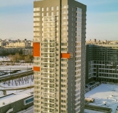 Ход строительства дома 1 в ЖК Манхэттен -