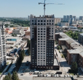 Ход строительства дома 1 в ЖК Оскар -