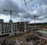 Ход строительства дома 20 в ЖК Курчатов -