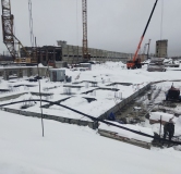 Ход строительства дома 2, 1 этап в ЖК Чаадаев -