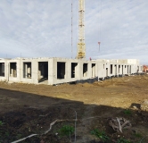 Ход строительства дома 60 в ЖК Лугометрия -