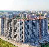 Ход строительства дома 25, корпус 1 в ЖК Хито -