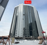 Ход строительства дома 73-1-1 в ЖК Компас -