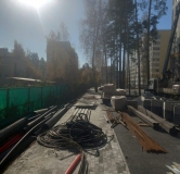 Ход строительства дома 1 в ЖК Шишкин. Арт -