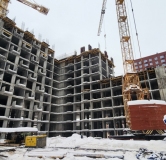 Ход строительства дома 13 в ЖК Скандинавия -