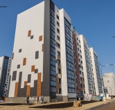 Ход строительства дома секции Д,Е,Ж,И в ЖК Новая Дема -