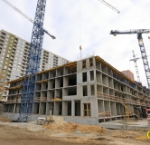 Ход строительства дома № 3 в ЖК Городские сады -