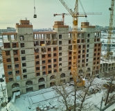 Ход строительства дома 1.2 (19Б) в ЖК Меридиан -