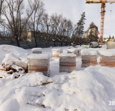 Ход строительства дома 2 в ЖК Никс Про на Лесопарковой -