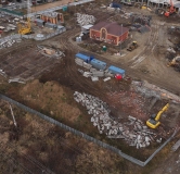 Ход строительства дома 29 (ГП-1) в ЖД Рассвет -