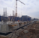 Ход строительства дома 2 (ГП-9) в ЖК Зеленые аллеи -