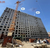 Ход строительства дома 36 в ЖК Авиатор (Авиатоr) -