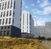 Ход строительства дома 15 в ЖК Лугометрия -