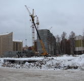 Ход строительства дома 911 в ЖК Династия. Квартал поколений -