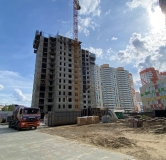 Ход строительства дома 49, корпус 2 в ЖК Новое Колпино -