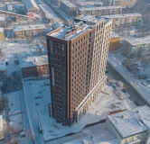 Ход строительства дома 7 в ЖК Промышленная 7 -