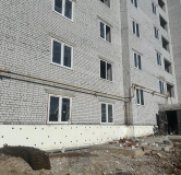 Ход строительства дома № 13 в ЖД На пер. Молодежный -