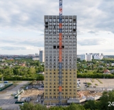 Ход строительства дома № 4А, корпус 1 в ЖК Скандиа. Квартал у реки -