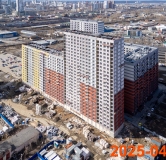 Ход строительства дома 4.2 в ЖК Космонавтов 11 -