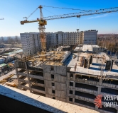 Ход строительства дома 1 этап, Корпус Е в ЖК Квартал Заречье -