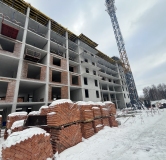 Ход строительства дома 1 в ЖК По ул. Центральная -