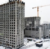 Ход строительства дома № 1 в ЖК Секреты -