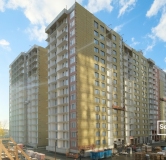 Ход строительства дома 2 в ЖК Пульс Премьер (Pulse Premier) -