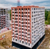 Ход строительства дома 35, корпус 2 в ЖК Новое Колпино -