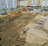 Ход строительства дома 22 в ЖК Заветный -