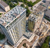 Ход строительства дома секция 1, 1.1, 1.2 в ЖК Пульсар -