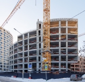 Ход строительства дома № 56, 4 очередь в ЖК Городской квартал AMMONITE -