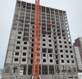 Ход строительства дома Позиция 10 в ЖК Яблоневые сады -