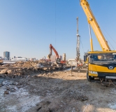 Ход строительства дома 10.2 в ЖК Манеры -