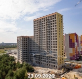 Ход строительства дома 12 (72.214) в ЖК Прео -