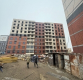 Ход строительства дома № 40У-4.3 в ЖК Вишневый сад -